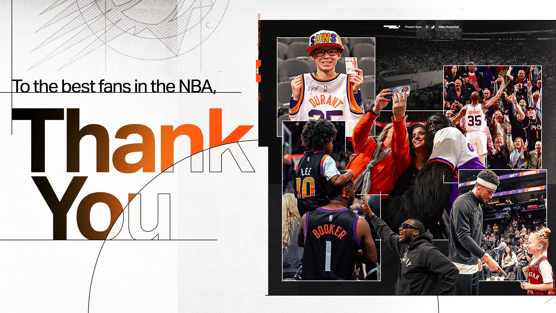 Thank You Phoenix Suns Fans