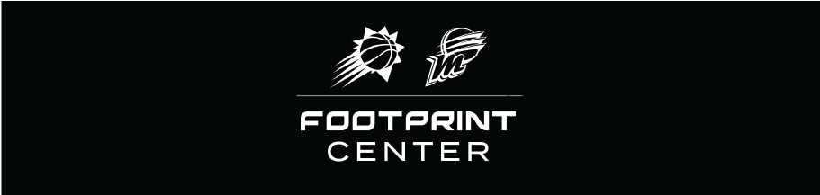 Suns FootPrint Center Mercury logos
