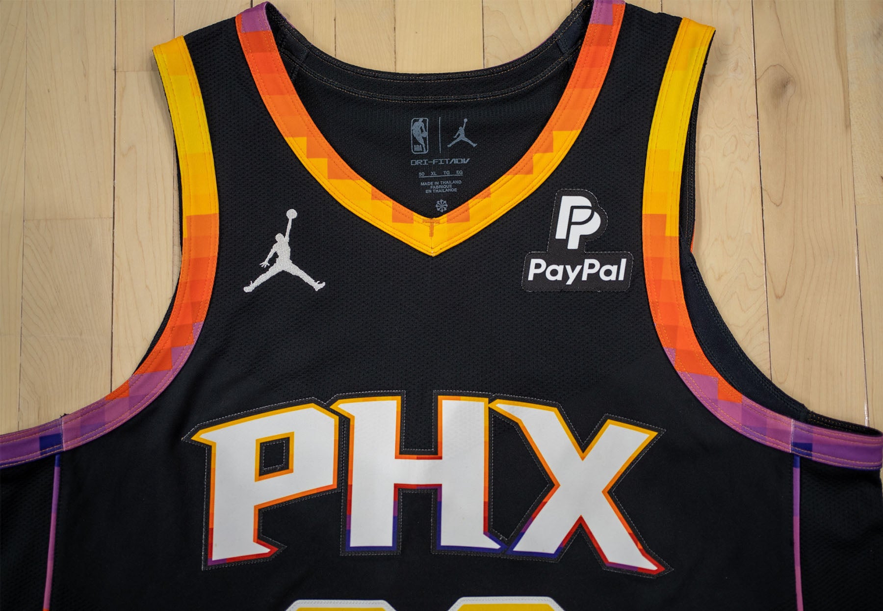 the valley jersey nba